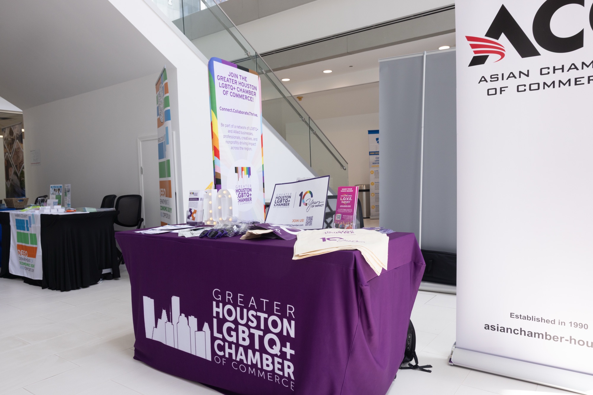 Photo from the Harris County Business Summit for the Office of Commissioner Rodney Ellis